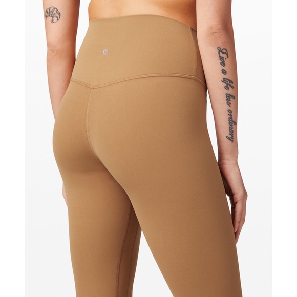 Lululemon Saddle brown Align 28” leggings size 4 - Picture 9 of 9